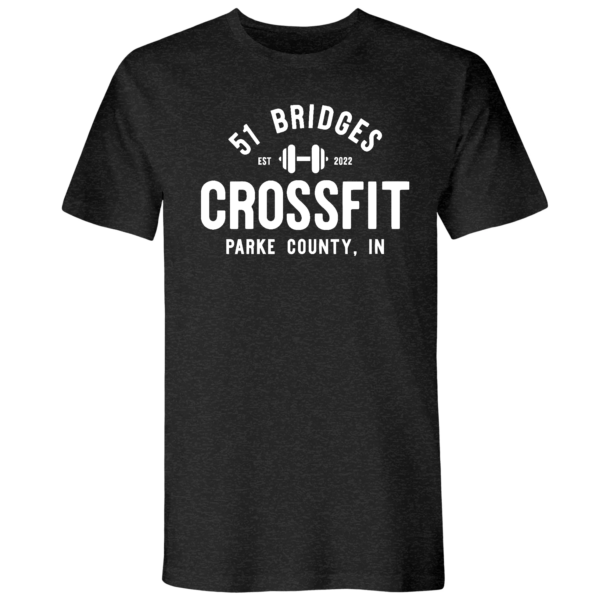 51 Bridges CrossFit Stacked Mens - T-Shirt