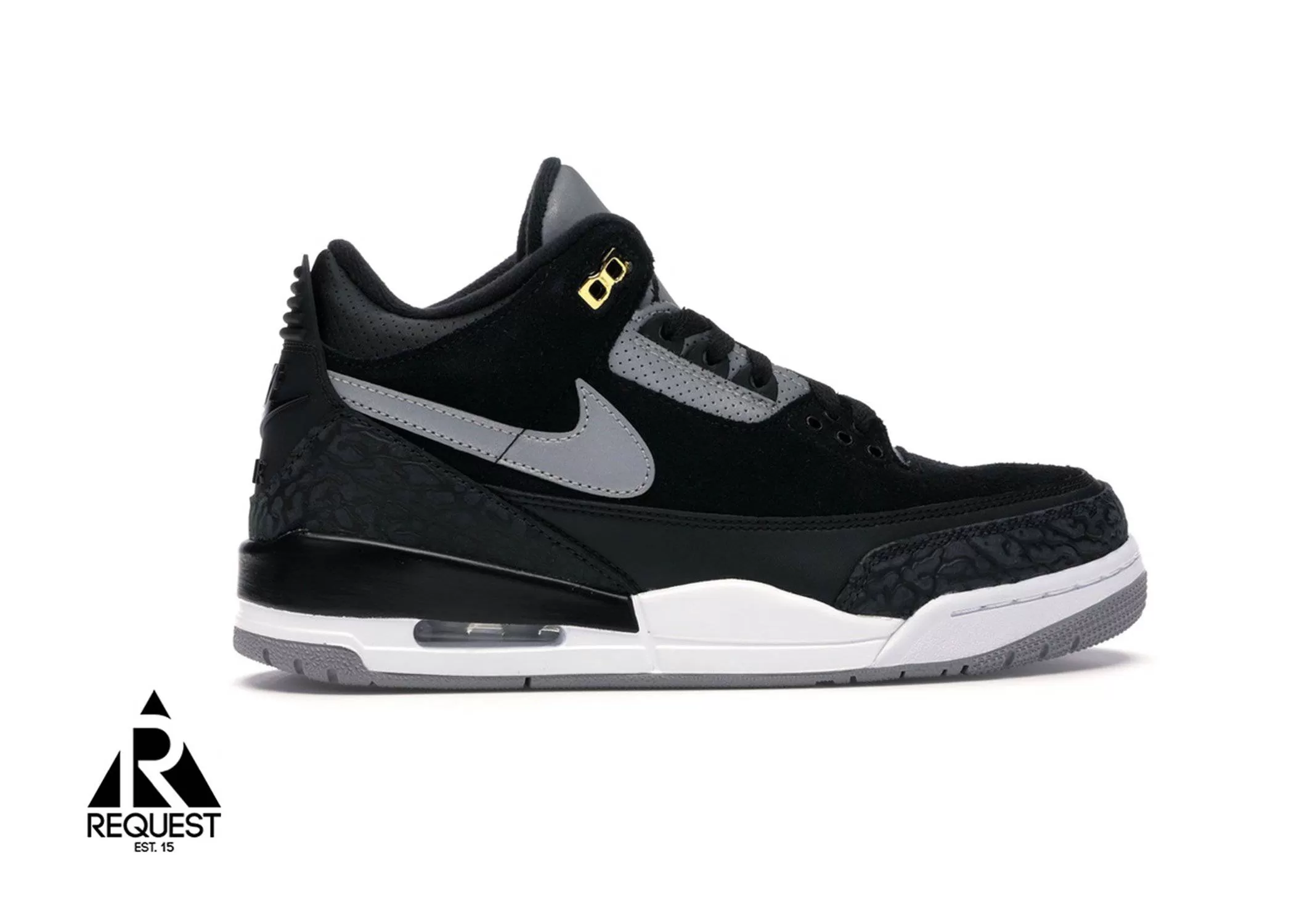 Air Jordan 3 Retro “Tinker Black Cement Gold”