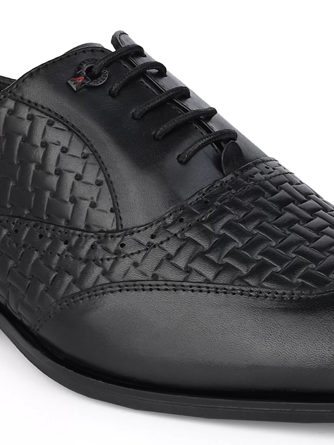 Alberto Torresi Black Formal Shoe For Men