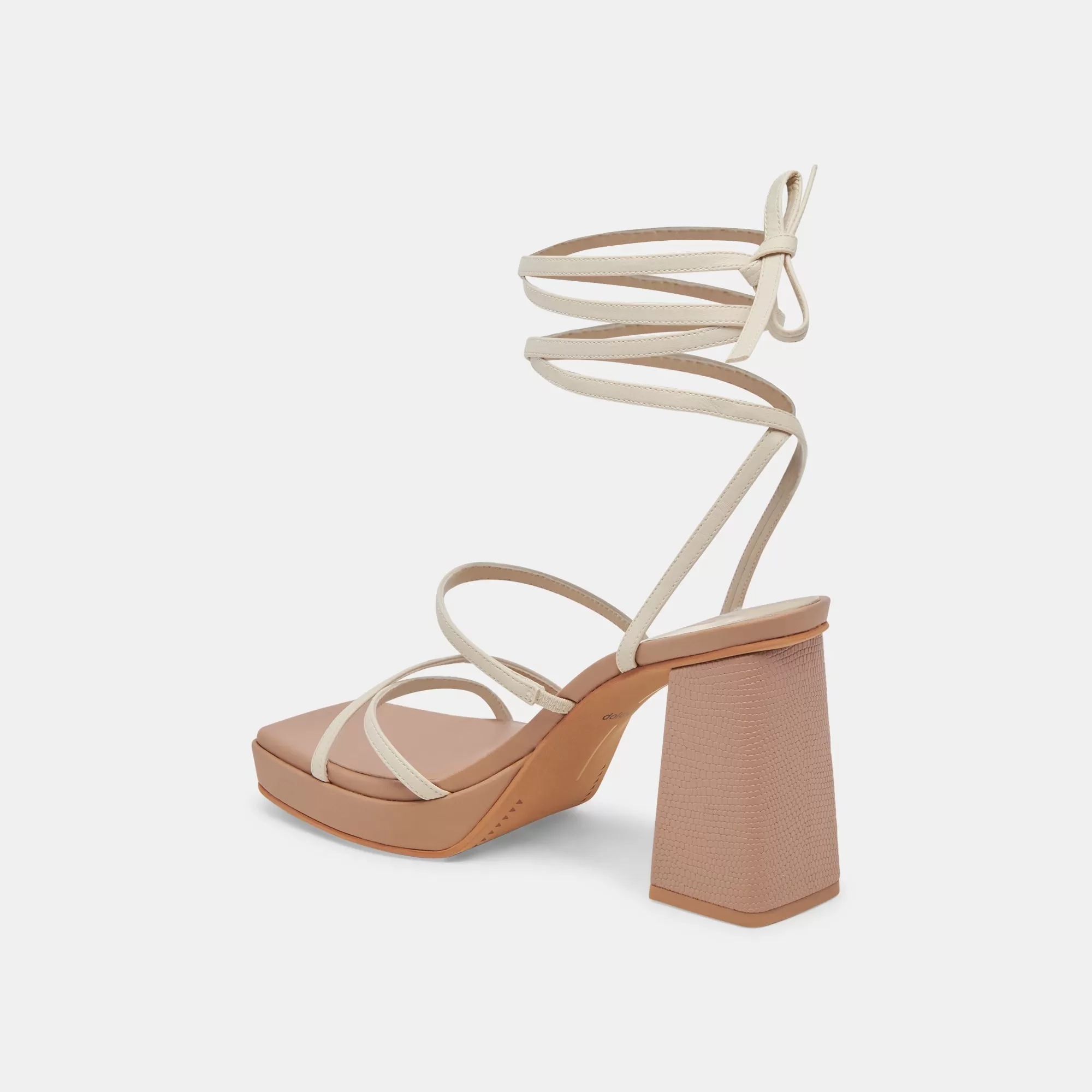 AMANDA HEELS IVORY MULTI STELLA