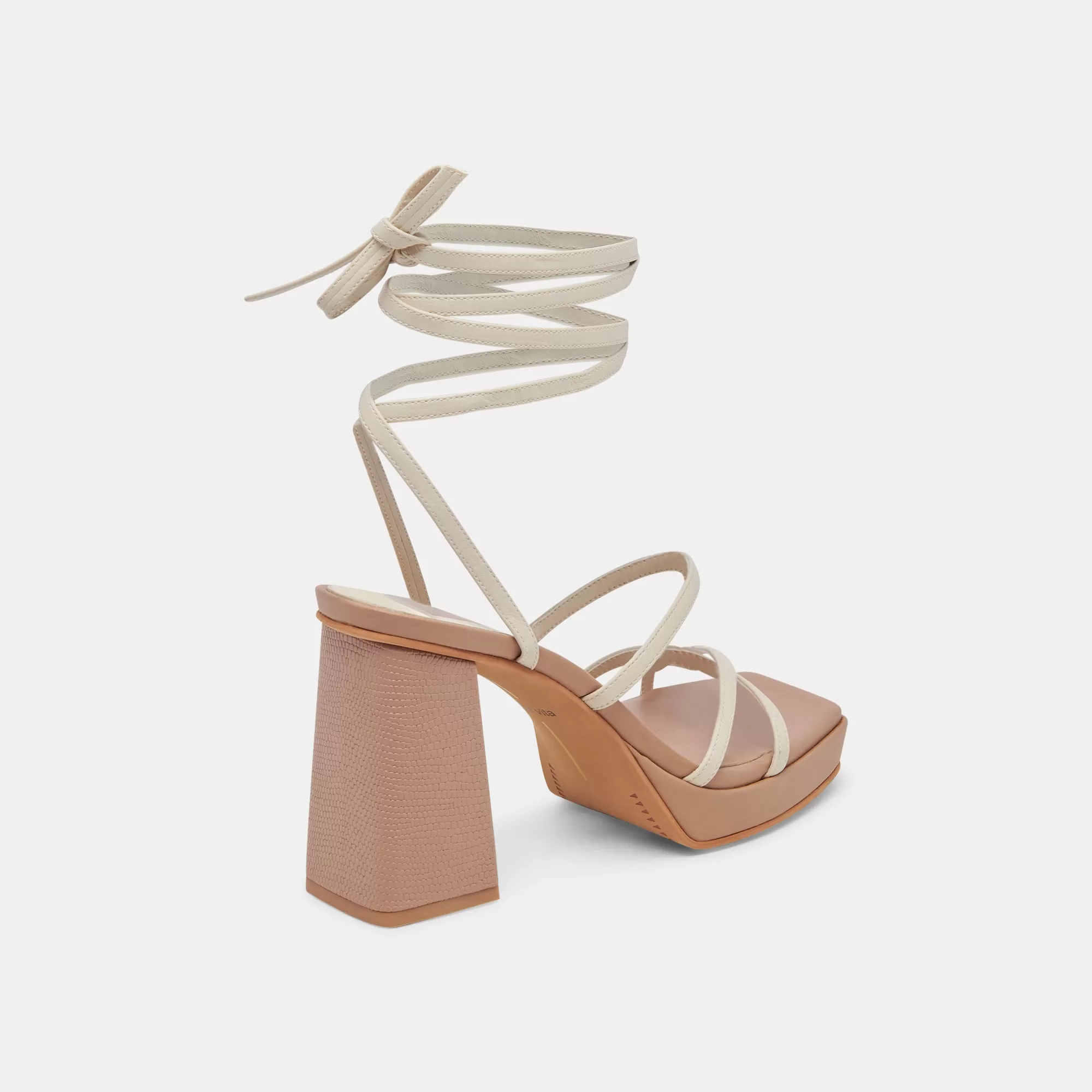 AMANDA HEELS IVORY MULTI STELLA