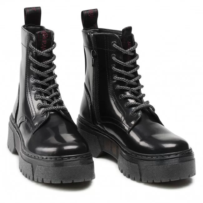 ANFIBI PICCADILLY HI BLACK