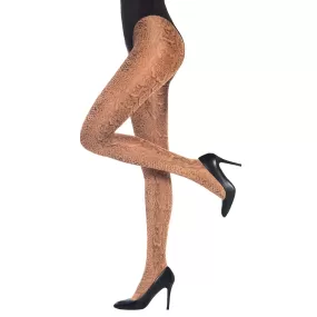 Animal Print Pantyhose - Tights