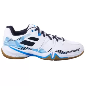 Babolat Men's Shadow Spirit Badminton Shoes- White/Black