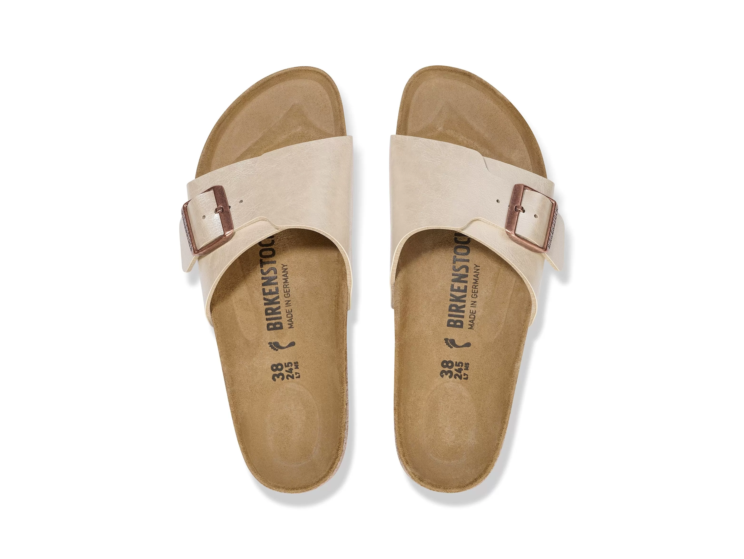 Birkenstock Catalina Ciabatta 1 Fibbia Tomaia in Birko-Flor