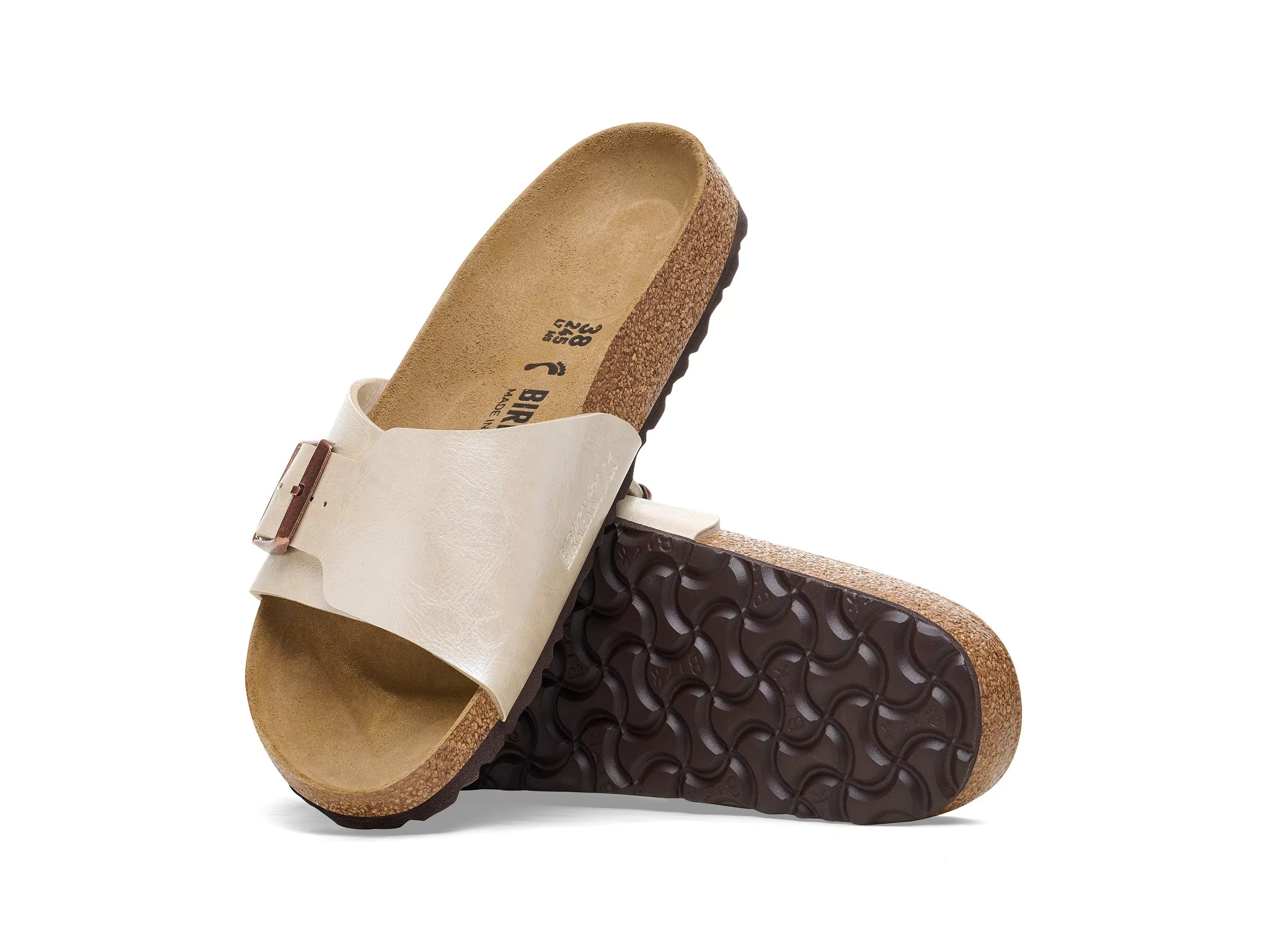 Birkenstock Catalina Ciabatta 1 Fibbia Tomaia in Birko-Flor