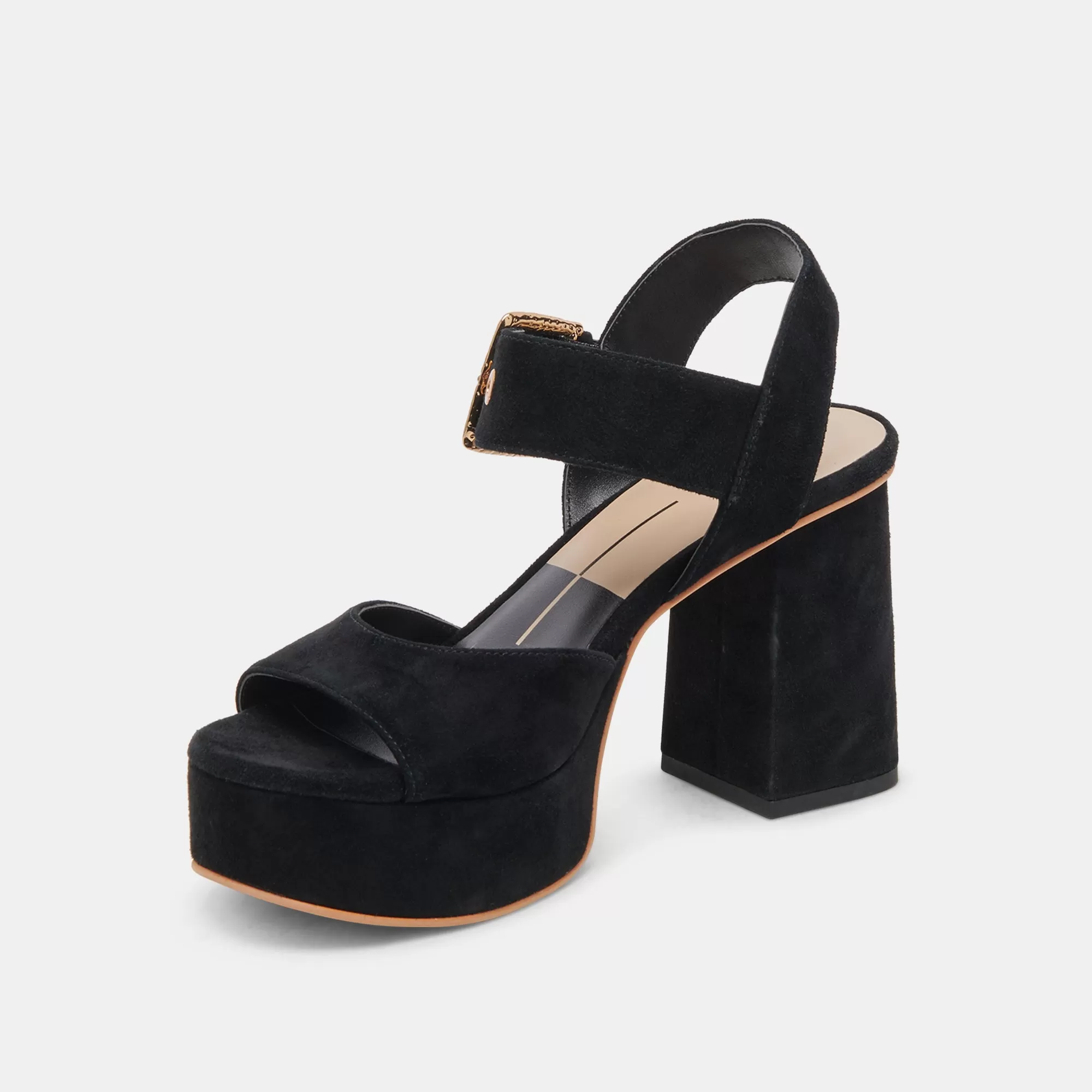 BOBBY HEELS ONYX SUEDE