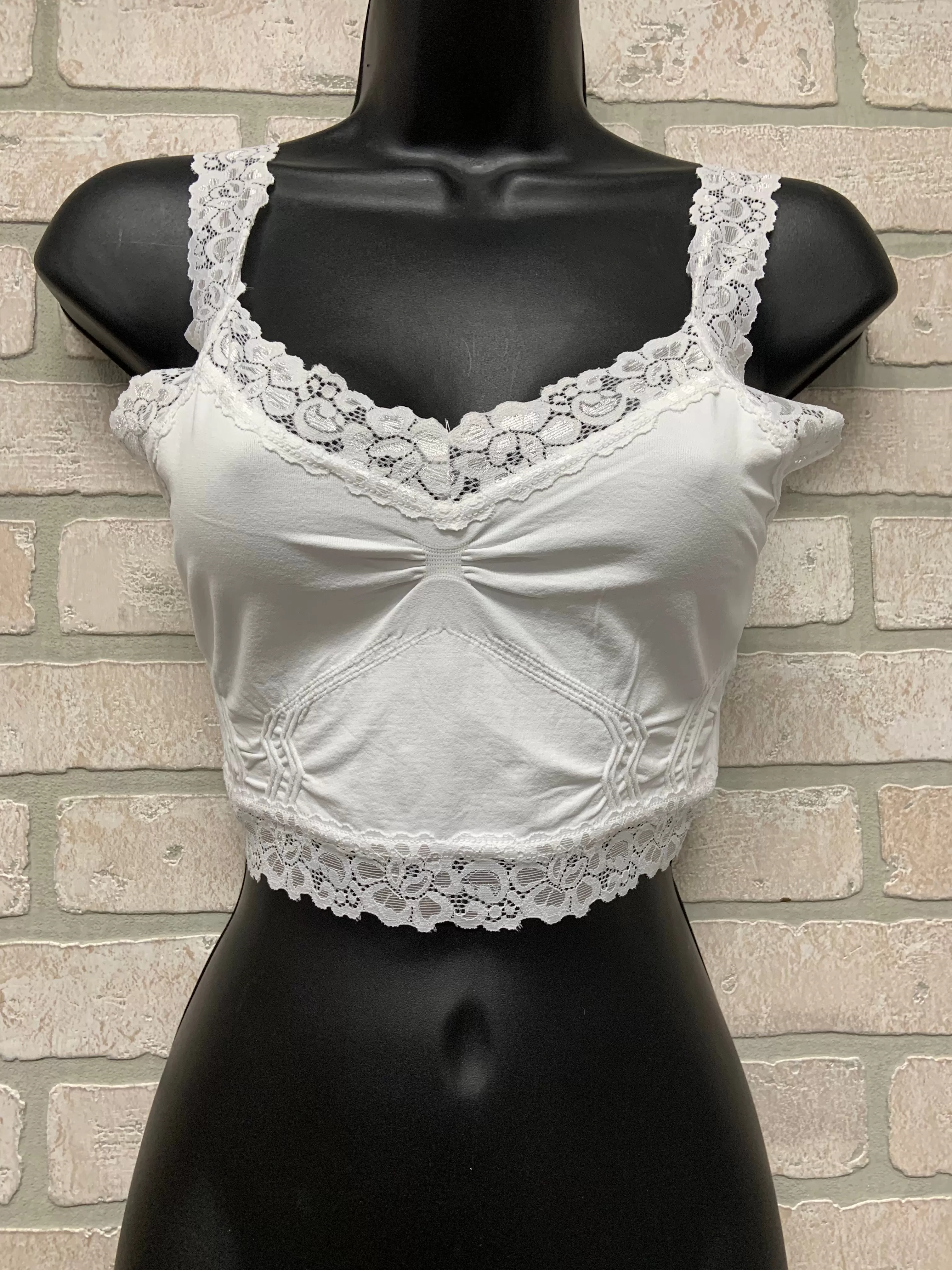 Bralette - Lace - White