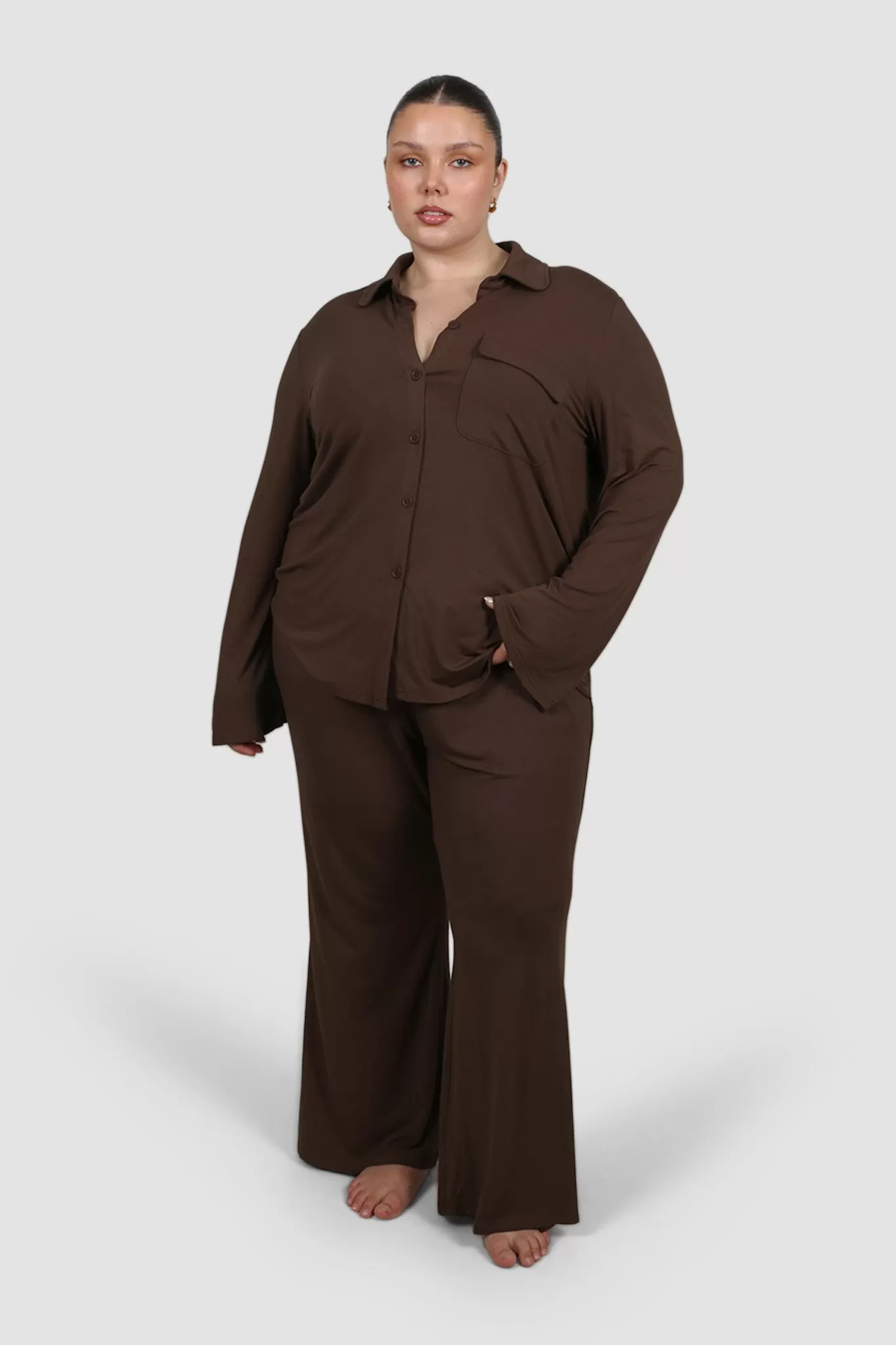 BUTTERY SLEEP PANT ESPRESSO