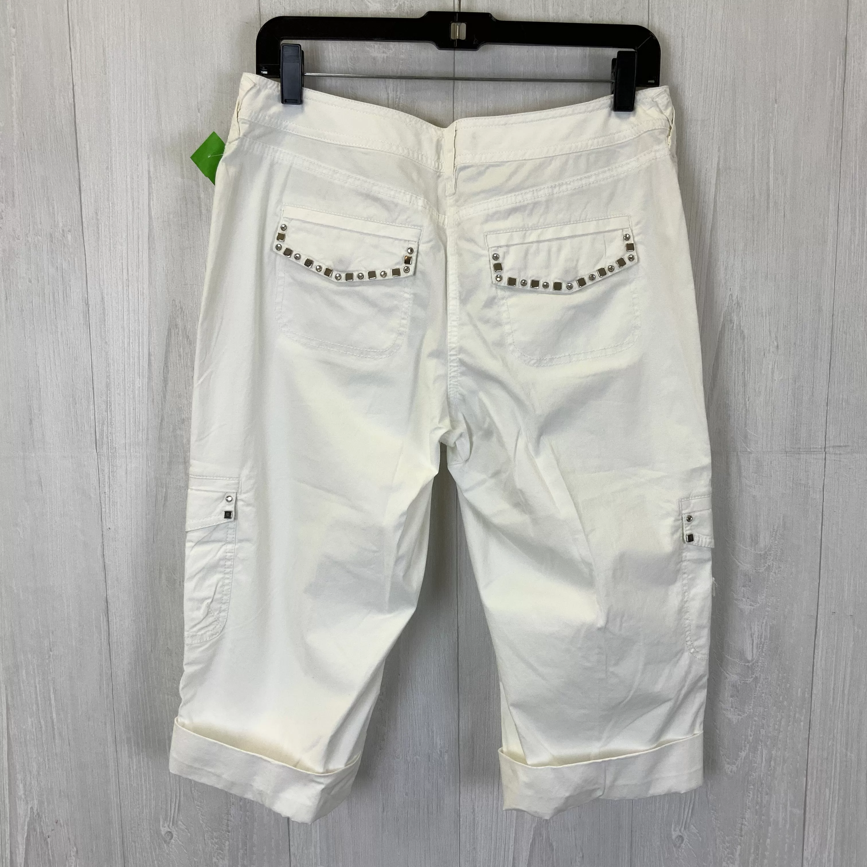 Capris By White House Black Market In White, Size: 6