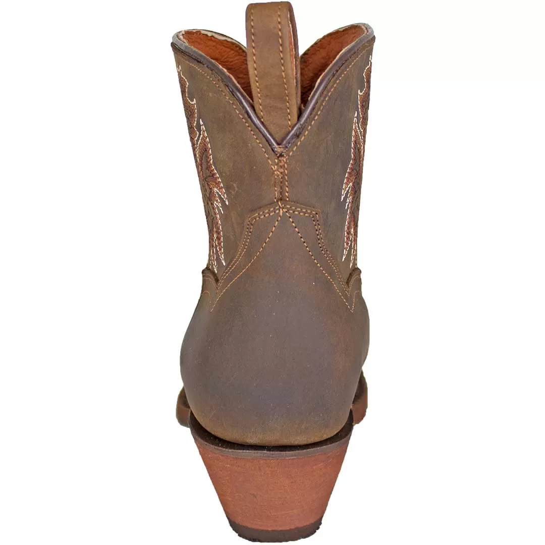 Dan Post Women's CS Snip Toe Shortie Cowgirl Boots