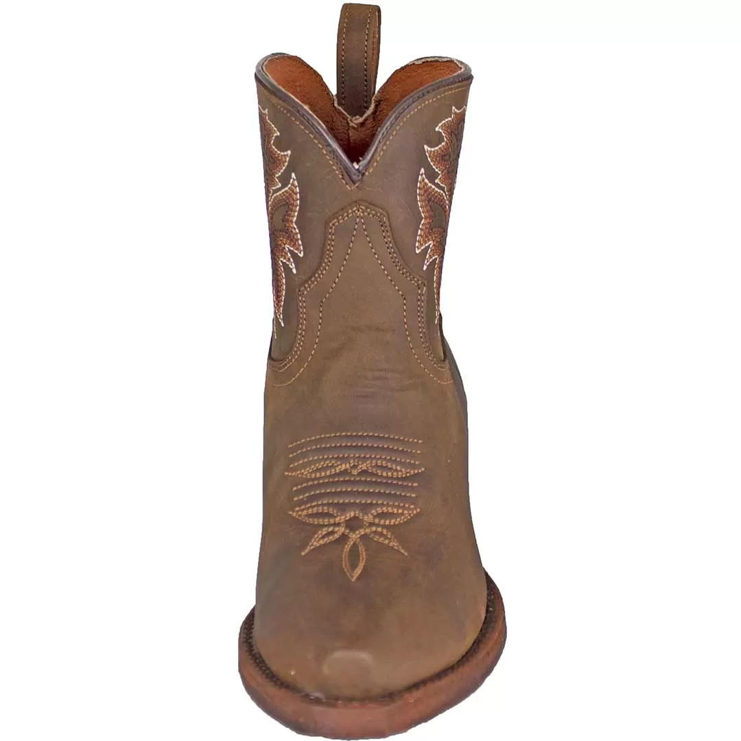 Dan Post Women's CS Snip Toe Shortie Cowgirl Boots