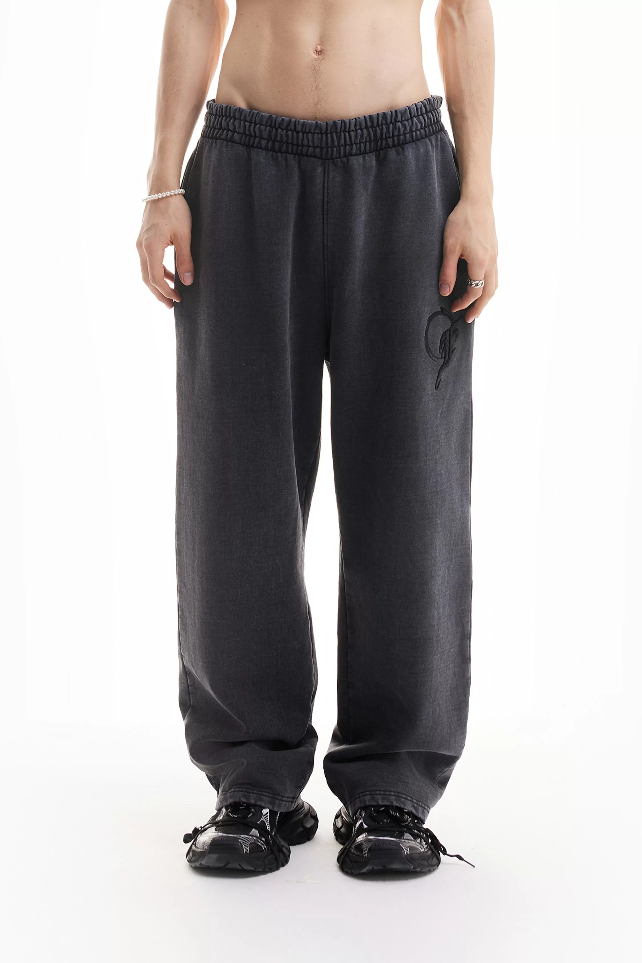 DART BLACK WASHED JOGGER