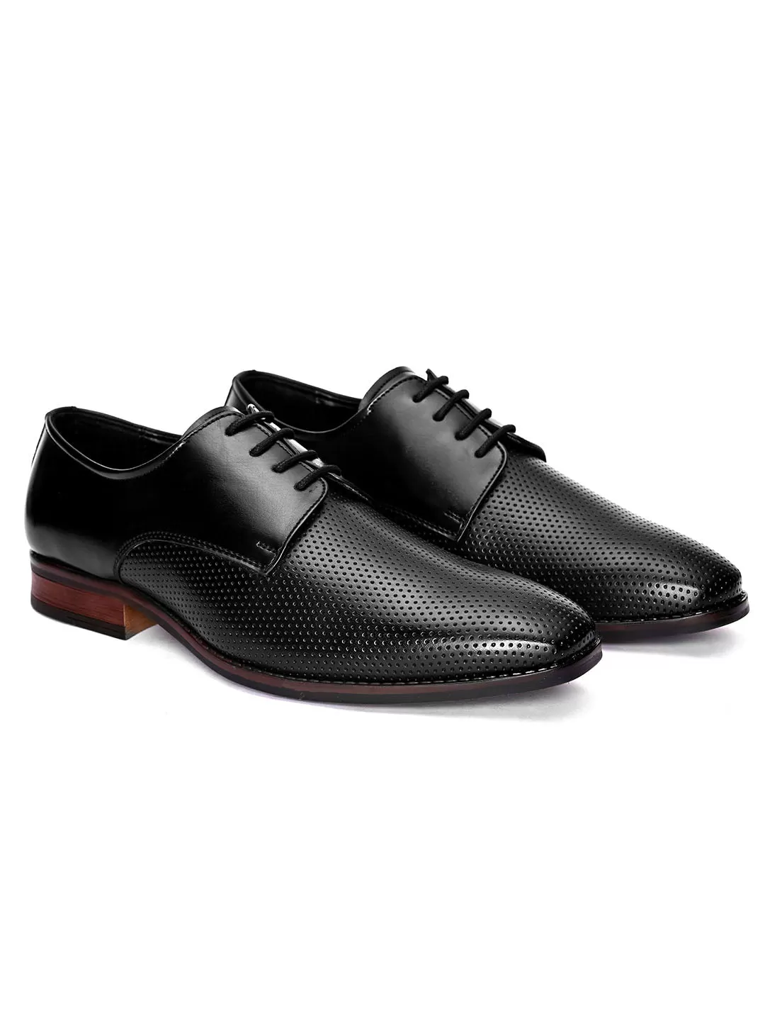 Field Black Derby Shoes