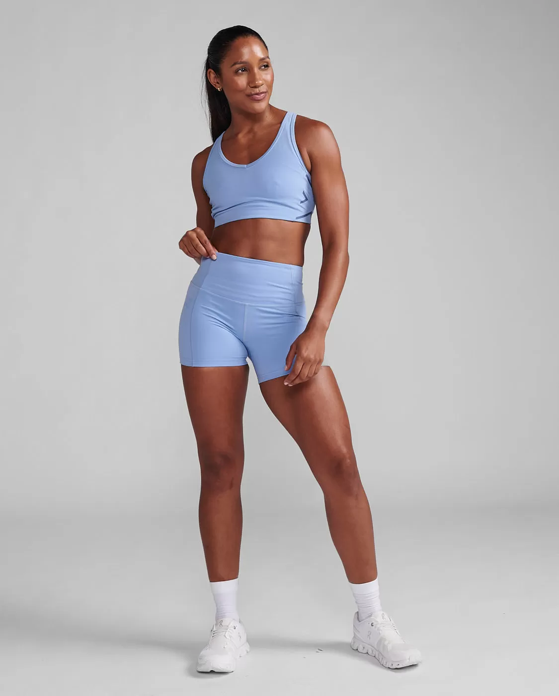 Form Soft Touch Hi Rise Shorts - Hydrangea