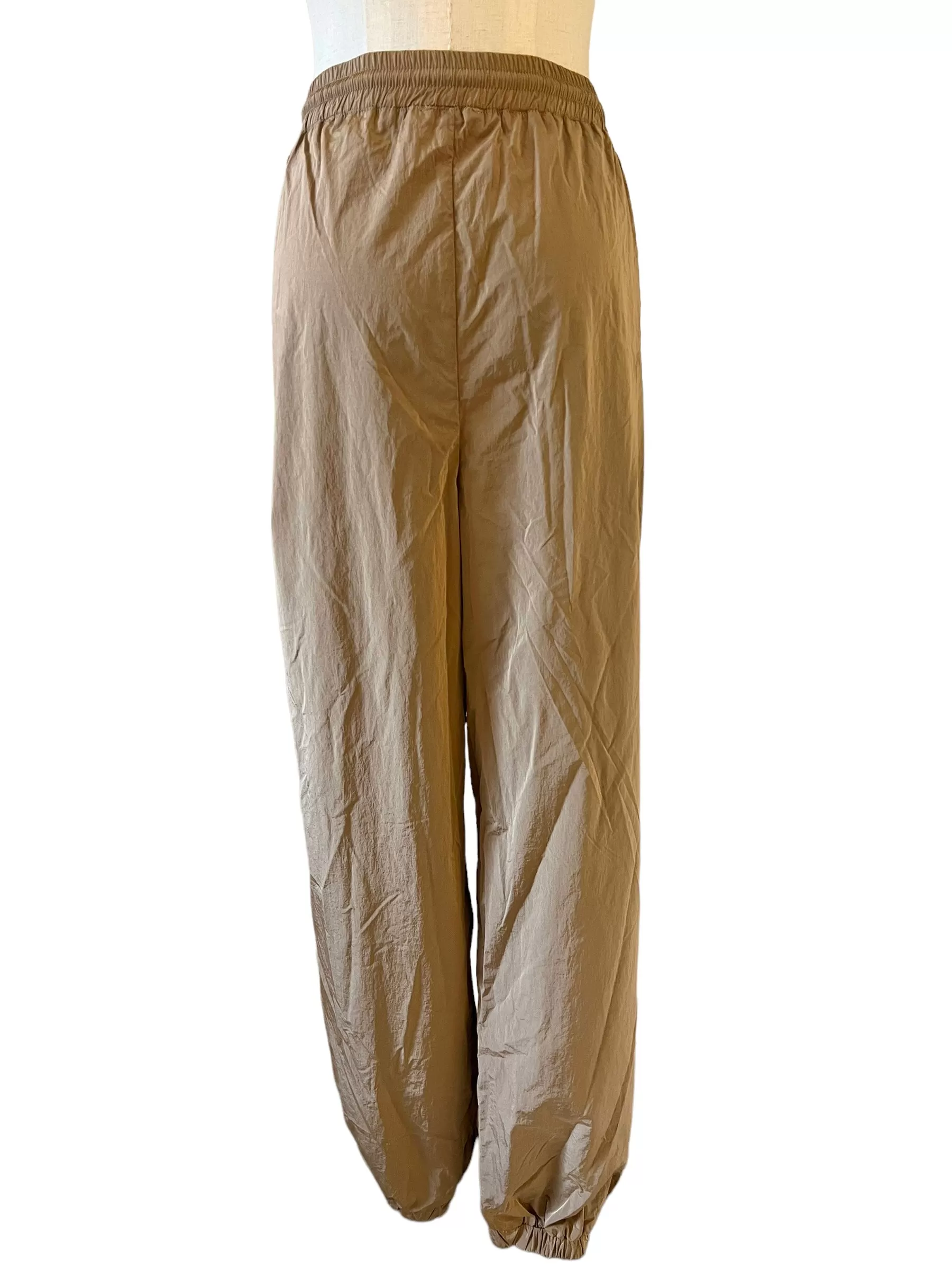 Good American Tan Size 4 Essential Track Pants