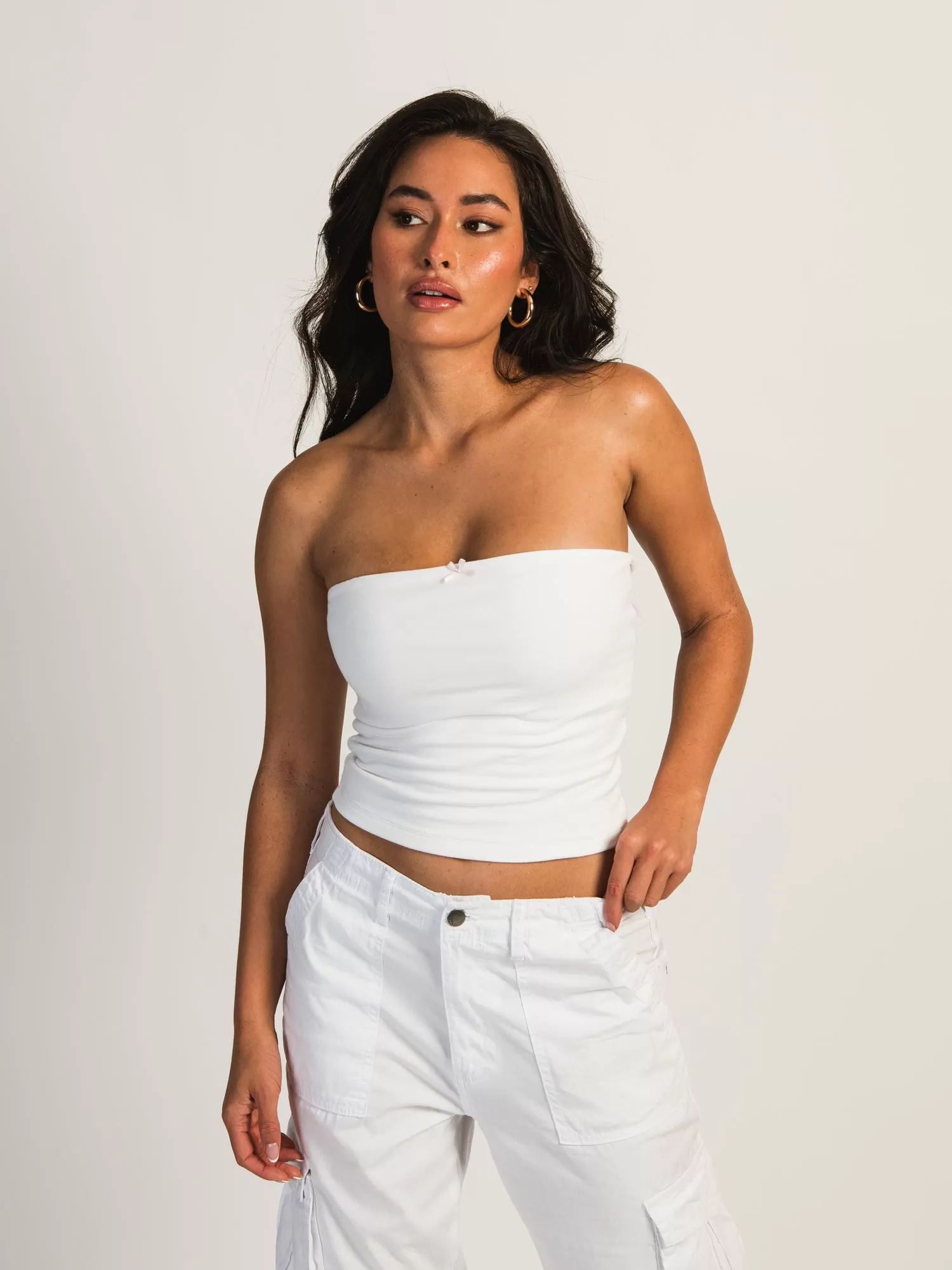 HARLOW BAILEY TUBE TOP - WHITE