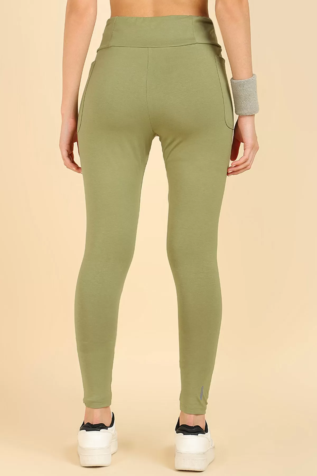 High Waist Green Mom Legging