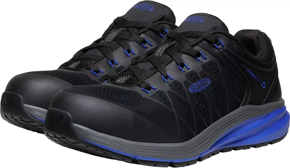 'Keen Utility' Men's Vista Energy EH WP Comp Toe - Nautical Blue / Black