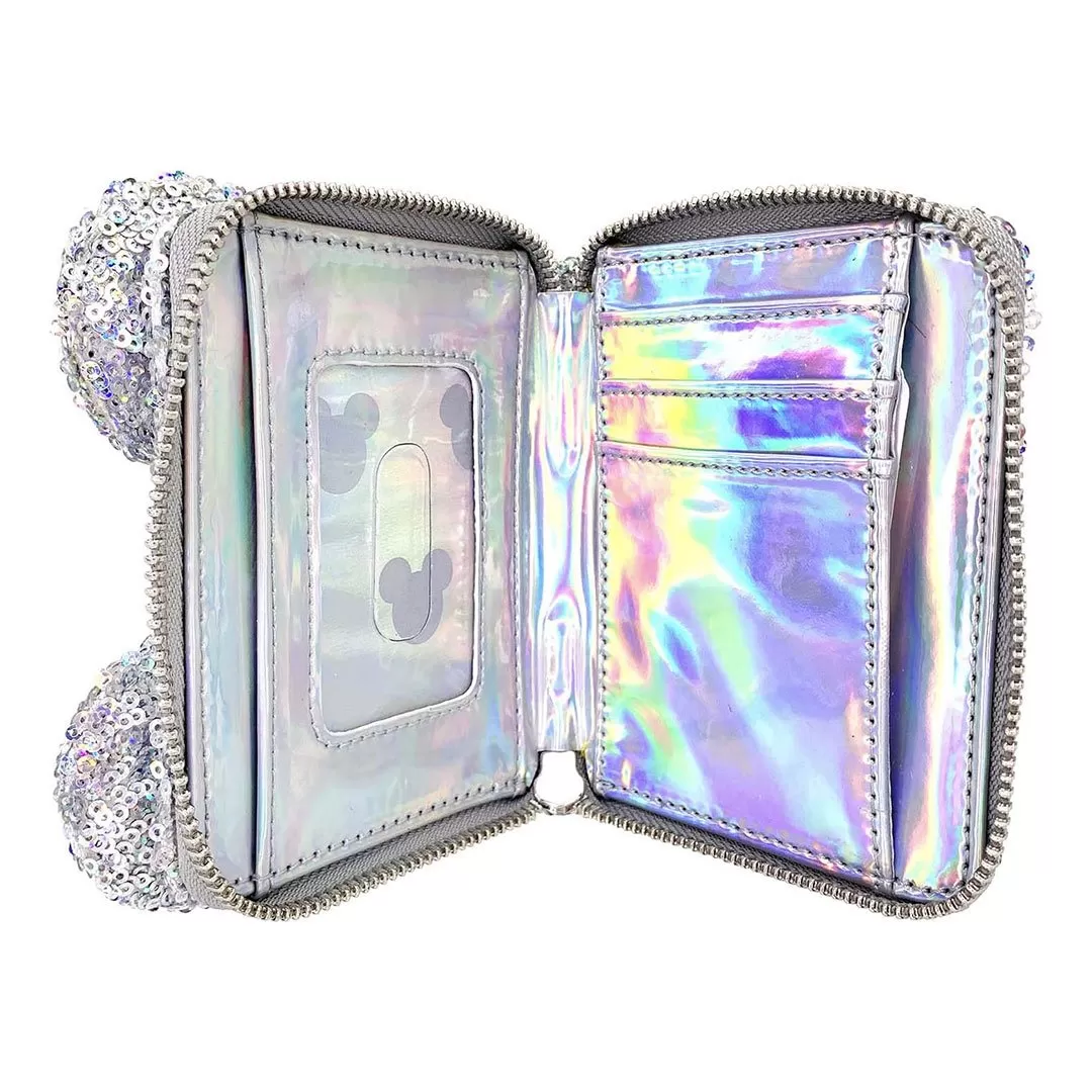 Loungefly Disney Minnie Holographic Sequin Wallet