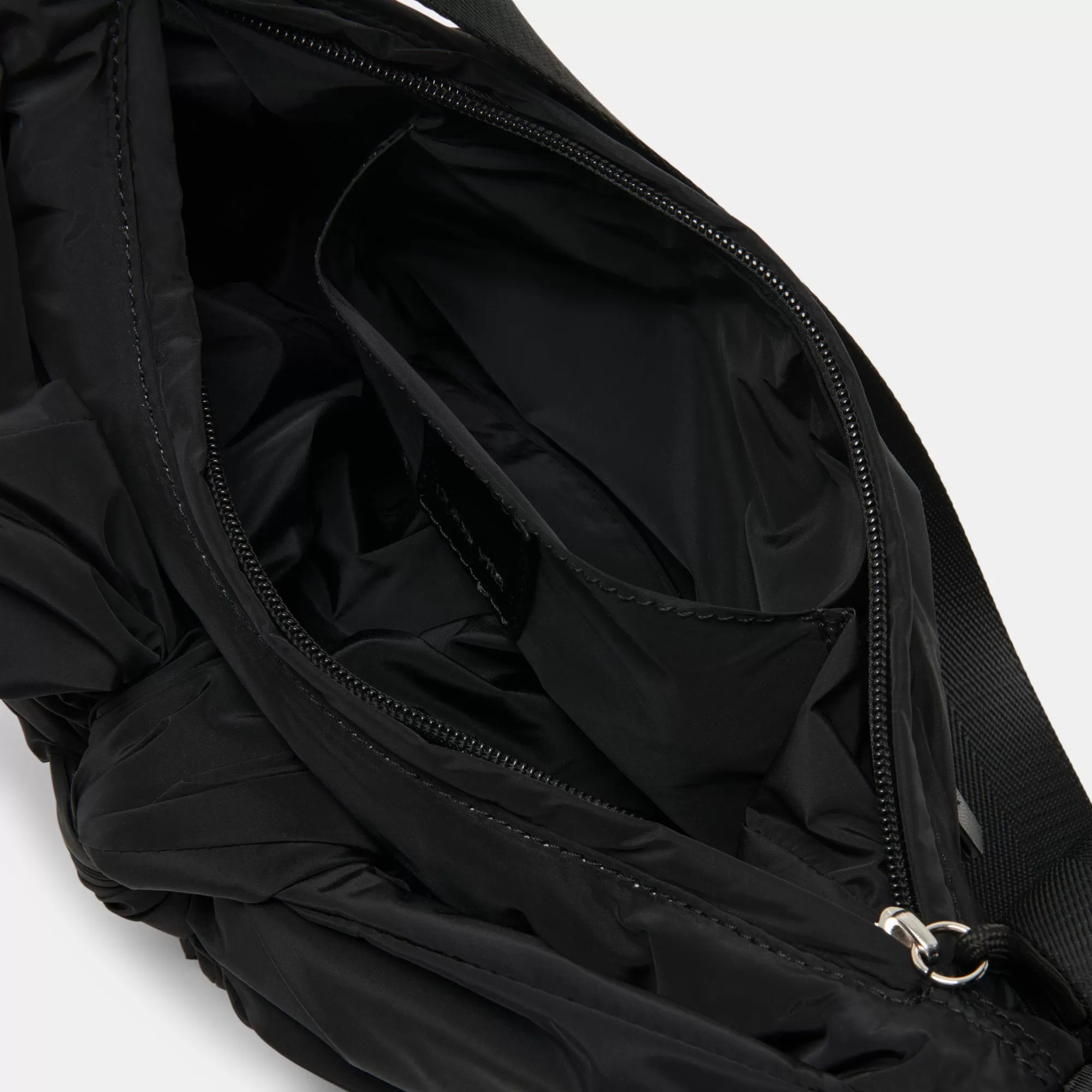 NANCY SHOULDER BAG BLACK NYLON