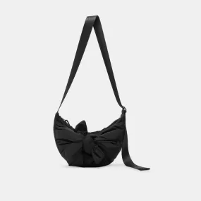 NANCY SHOULDER BAG BLACK NYLON