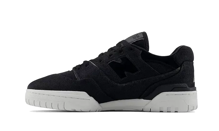 New Balance 550 Black Canvas