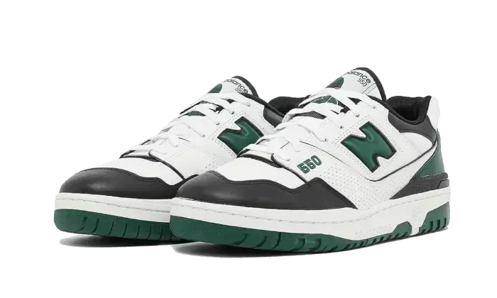 New Balance 550 White Green Black