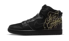 Nike SB Dunk High FAUST Black Gold