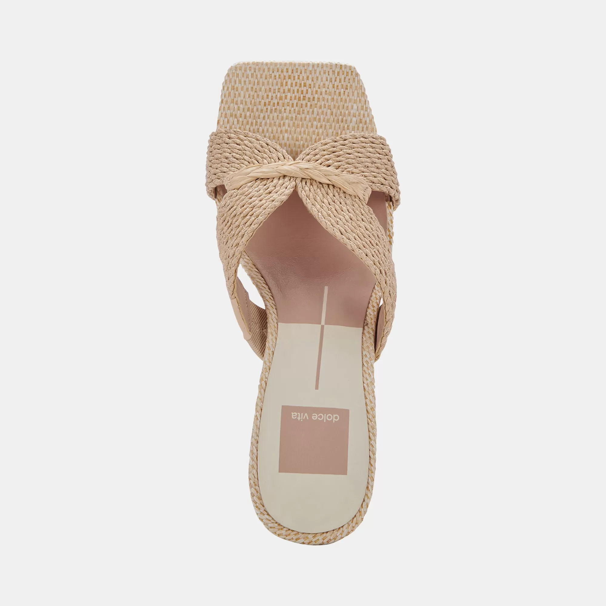 NITRO HEELS LT NATURAL RAFFIA