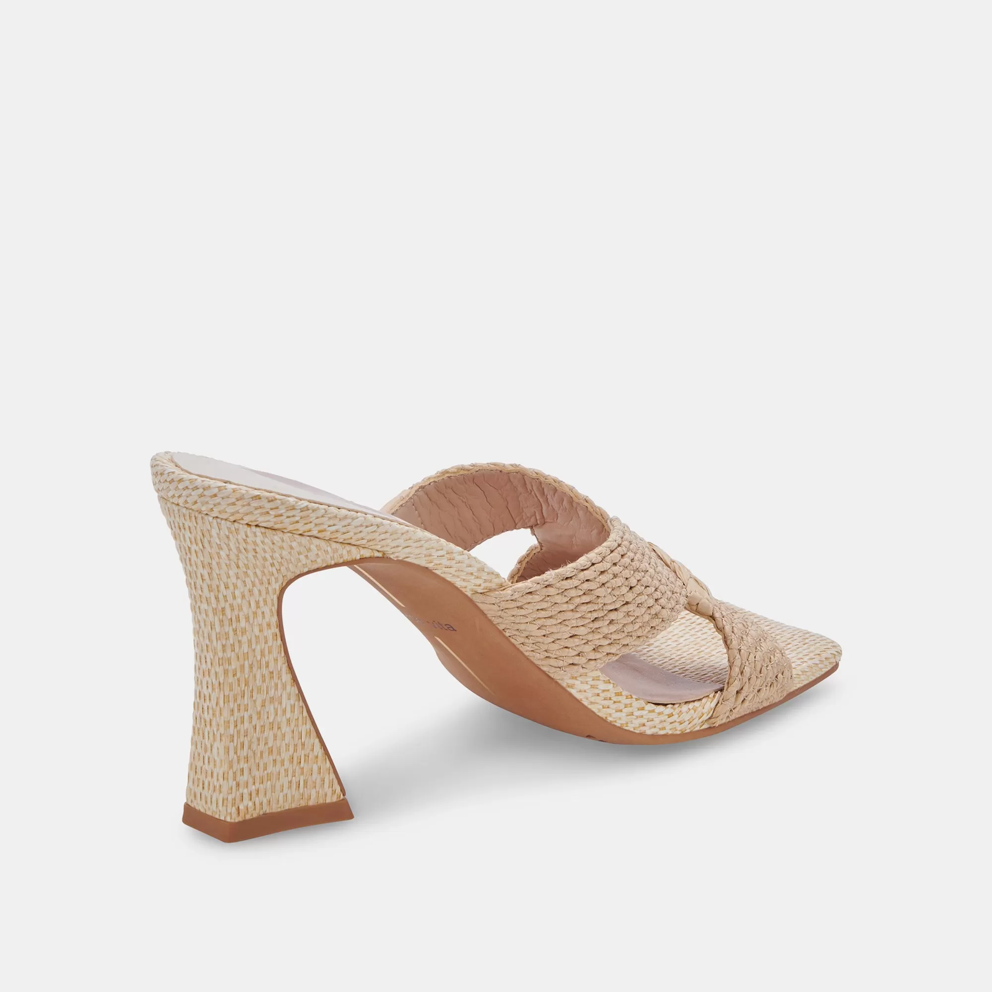 NITRO HEELS LT NATURAL RAFFIA