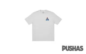 Palace Tri-Ferg Colour Blur T-shirt 'Grey Marl' (2020)