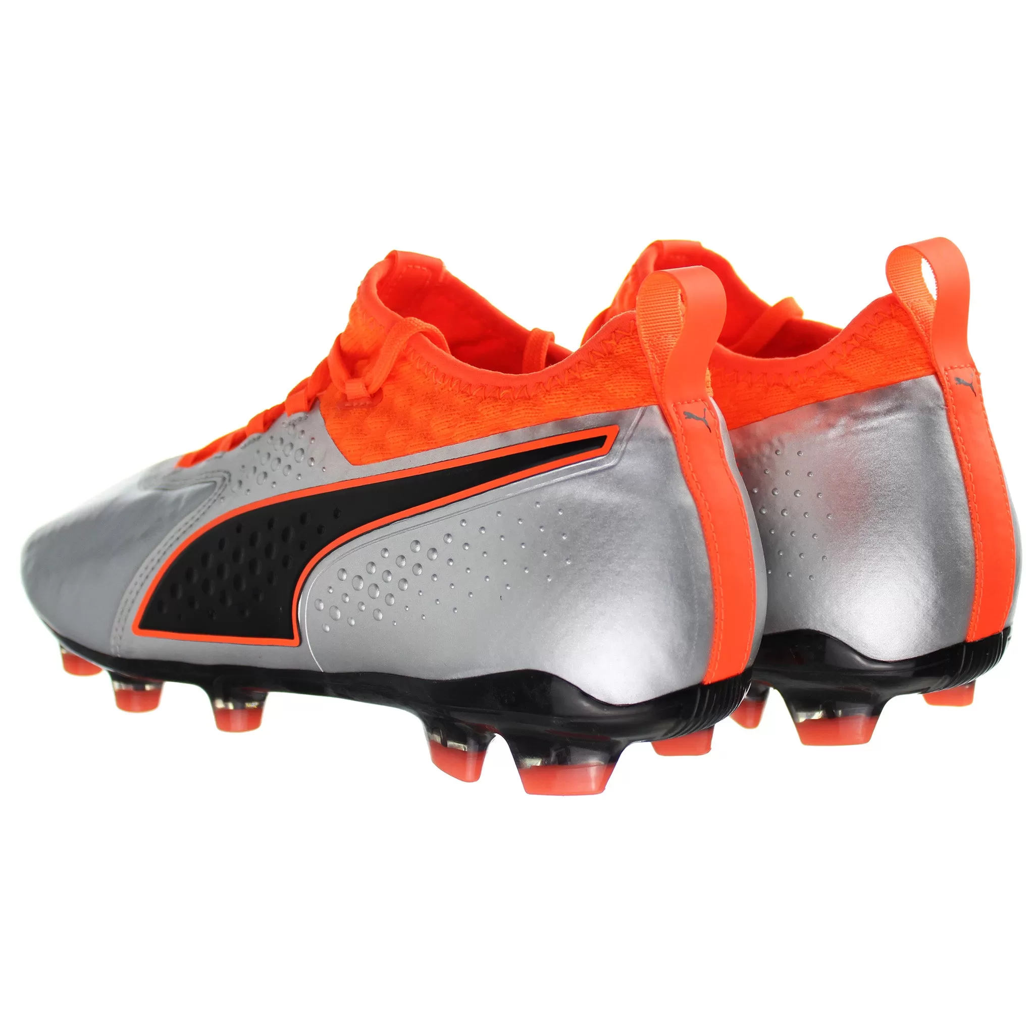 PUMA One 2 HG Silver Mens Football Boots