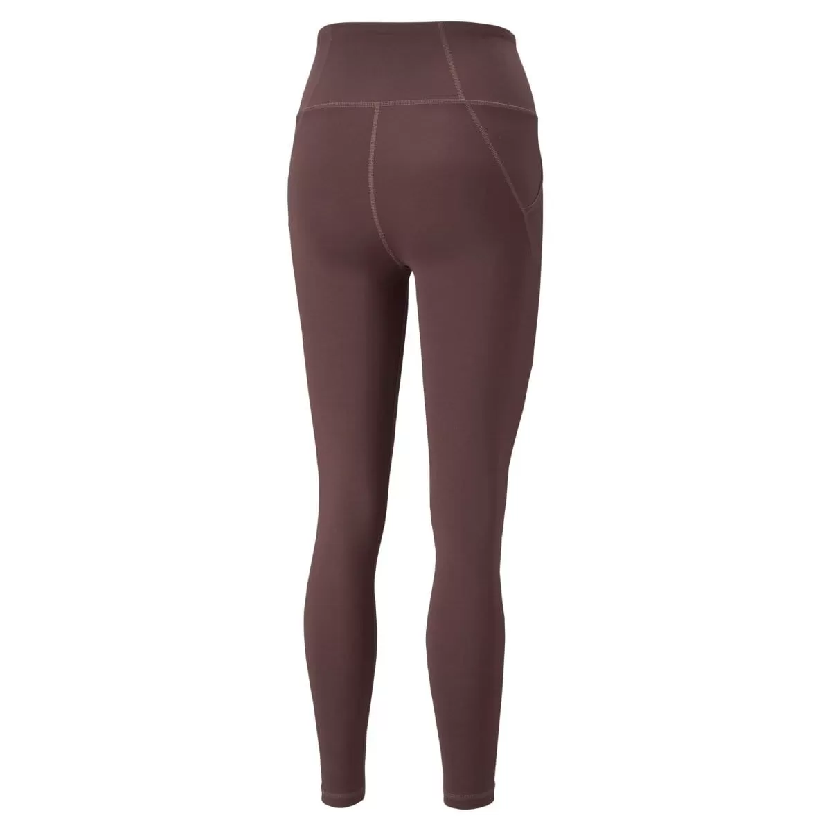 PUMA WOMEN'S FAVOURITE FOREVER HIGH WAIST 7/8 PLUM TIGHTS