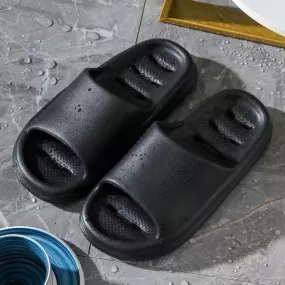 Quick-Dry Non-Slip Hollow Design Bathroom Shower Flip Flops