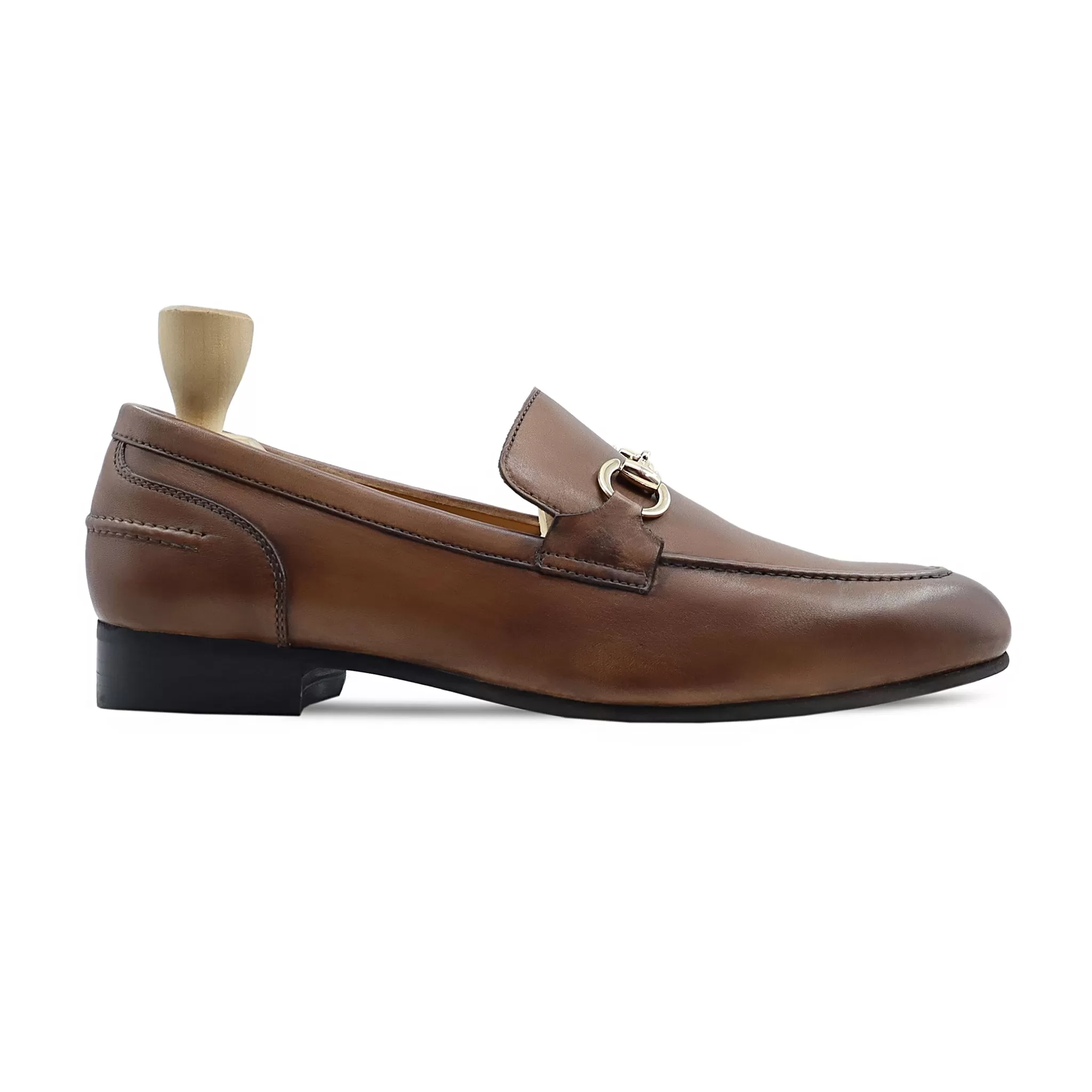 Tranquil - Men's Brown Patina Calf Leather Loafer