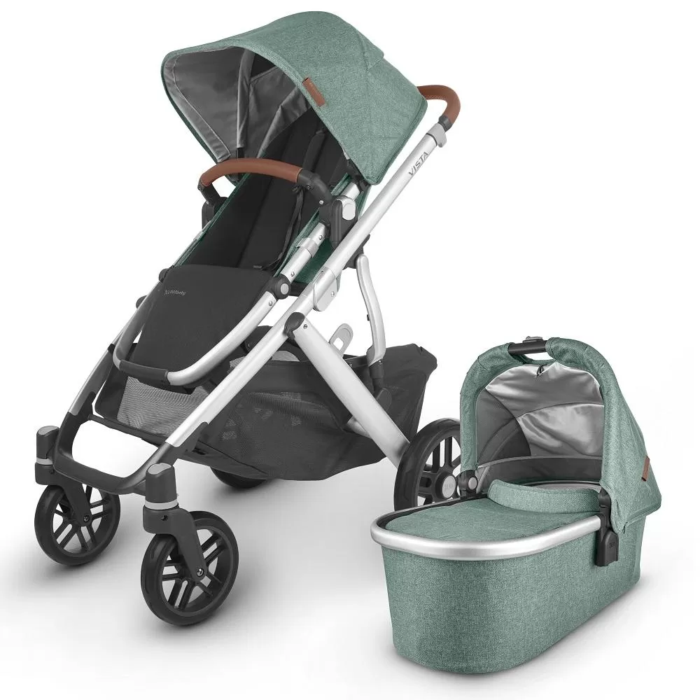 UPPAbaby Vista V2 with Cloud T Car Seat and Base - Emmett